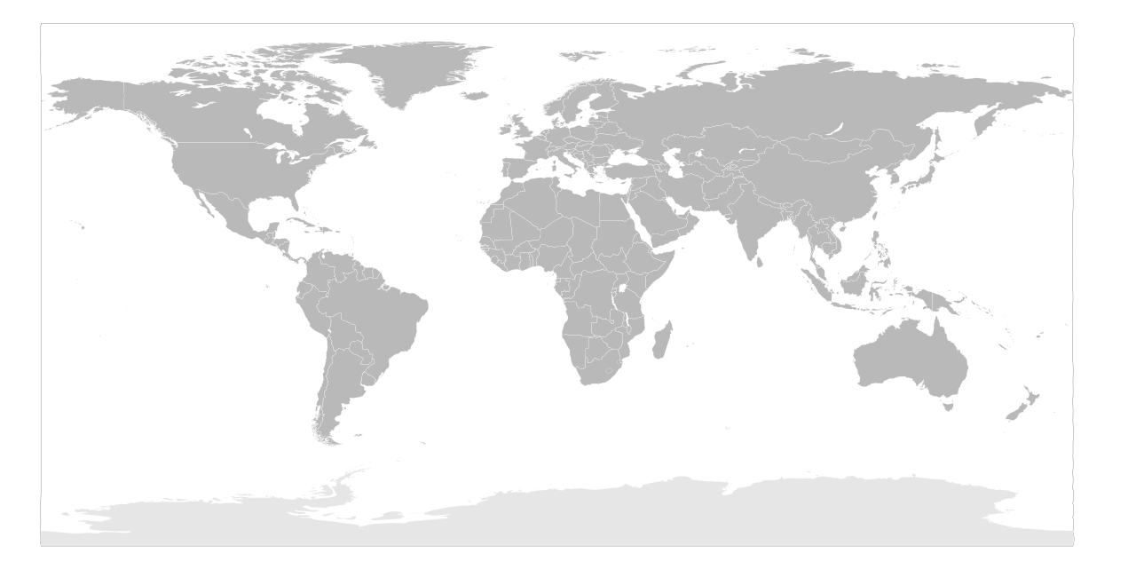 Mapa mundial equirectangular